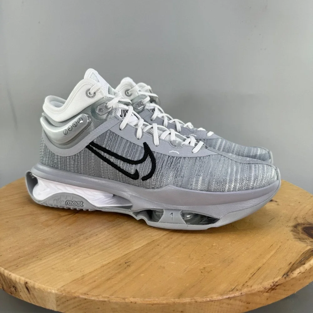 Nike Air Zoom G.T. Jump 2 TB P Men's Size 10 Basketball Shoes Grey Black NEW